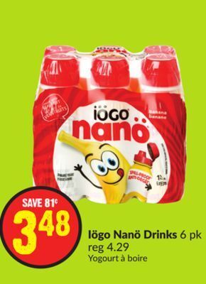 Chalo FreshCo Iögo nanö drinks 6 pk offer