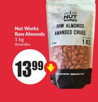 Chalo FreshCo Nut works raw almonds 1 kg offer
