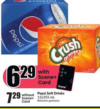Chalo FreshCo Pepsi soft drinks 12x355 ml offer