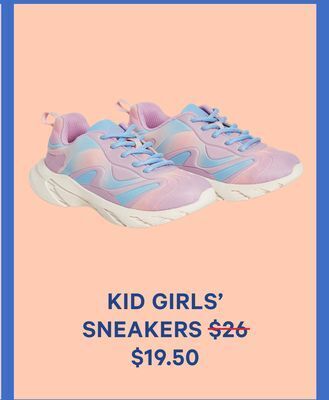 Joe Fresh Kid girls' sneakers offer