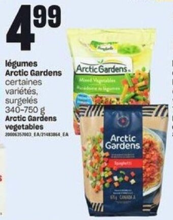 Provigo Arctic Gardens vegetables 340-750 g offer