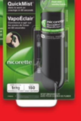 Walmart Nicorette inhaler or gum offer