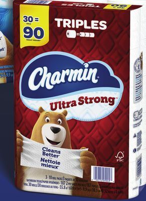 Walmart Charmin ultra strong bathroom tissue offer