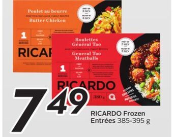 Sobeys Frozen entrées offer