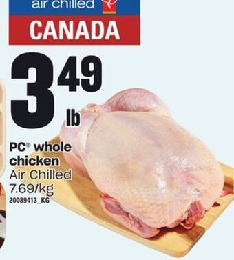 Independent Grocer Pc whole chicken offer