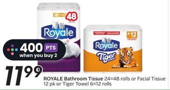 Sobeys Royale bathroom tissue offer