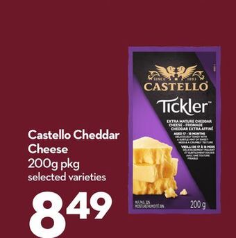 Longo's Castello cheddar cheese offer