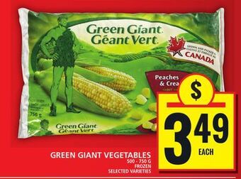 Food Basics Green giant vegetables offer