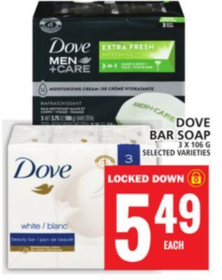 Food Basics Dove bar soap offer