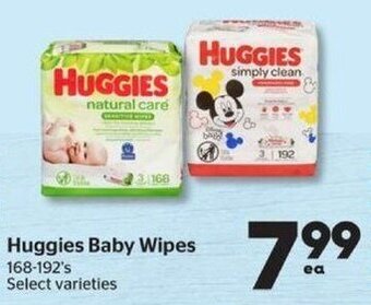Calgary Co-op Huggies Baby Wipes offer