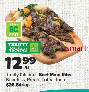 Thrifty Foods Thrifty Kitchens Beef Maui Ribs offer