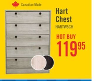 The Brick Hart chest - white offer