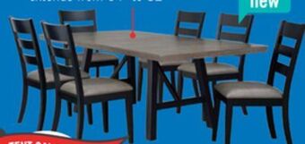 The Brick Noah 7-piece dining package offer