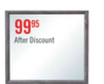 The Brick Kate mirror - grey offer