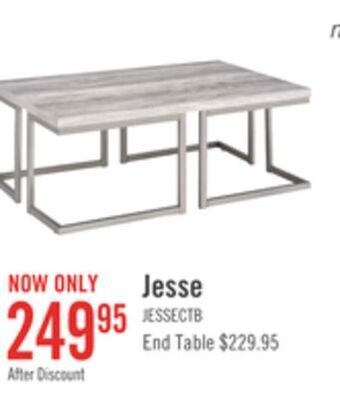 The Brick Jesse coffee table - pewter offer