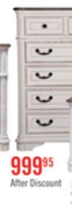 The Brick Grace chest with lift-top - antique white offer