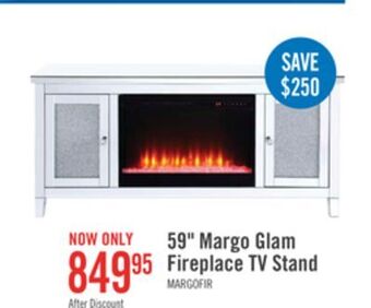 The Brick Margo glam fireplace offer