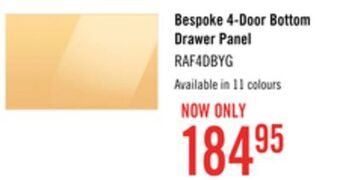 The Brick Samsung bespoke 4-door french-door refrigerator bottom panel - ra-f36db4c0/aa offer