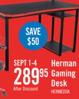 The Brick Herman gaming desk offer