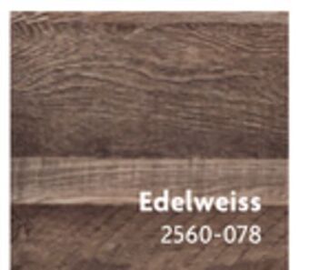 Home Hardware Edelweiss press & go expresso vinyl plank flooring offer