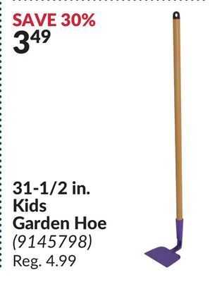 Princess Auto 31-1/2 in. kids garden hoe offer