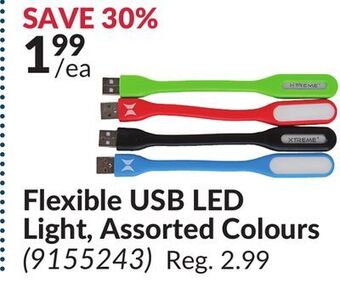 Princess Auto Flexible usb led light offer