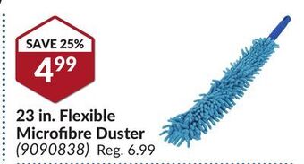 Princess Auto 23 in. flexible microfibre duster offer