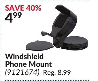 Princess Auto Windshield phone mount offer