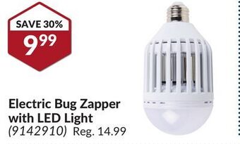 Princess Auto Electric bug zapper with led light offer