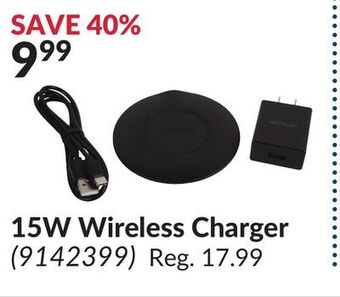 Princess Auto 15w wireless charger offer