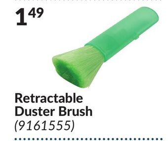 Princess Auto Retractable duster brush offer