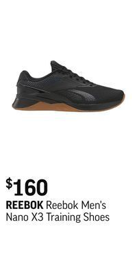 Sport Chek Reebok men's nano x3 training shoes offer