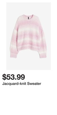 H&M Jacquard-knit sweater offer