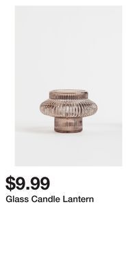 H&M Glass candle lantern offer