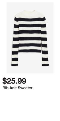 H&M Rib-knit sweater offer