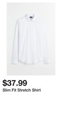 H&M Slim fit stretch shirt offer