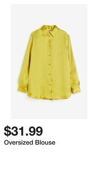 H&M Oversized blouse offer