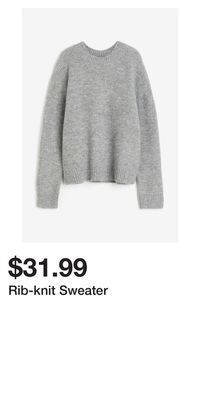 H&M Rib-knit sweater offer