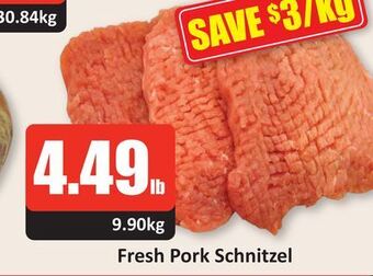 Starsky Fresh pork schnitzel offer