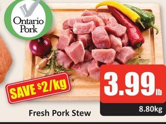 Starsky Fresh pork stew offer