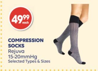 Wellwise by Shoppers Rejuva compression socks offer