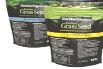Sheridan Nurseries Sheridan nurseries premium grass seed offer