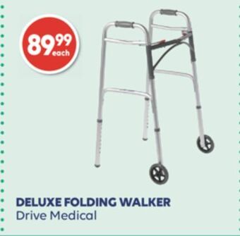 Wellwise by Shoppers Drive medical deluxe folding walker offer