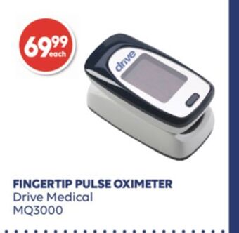 Wellwise by Shoppers Drive medical fingertip pulse oximeter offer