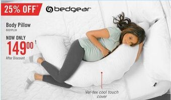 The Brick Bedgear body pillow offer