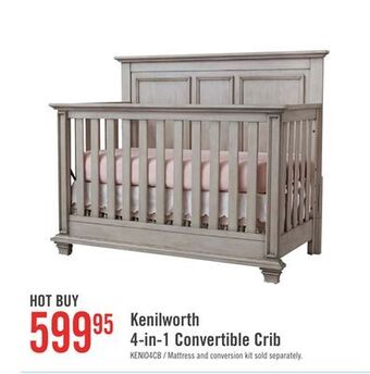 The Brick Kenilworth 4-in-1 convertible crib offer