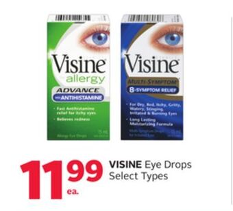 Rexall Visine eye drops offer
