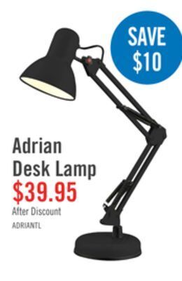 The Brick Adrian desk/task lamp offer