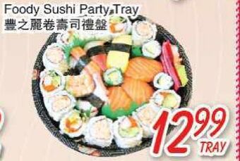 Foody Mart Foody sushi party-tray offer