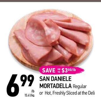 Coppa's Fresh Market San daniele mortadella offer